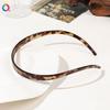 Non-slip Toothed Headband Pressure Hair Bangs Broken Hair Headband Simple Black Brown Face Hair Accessories for Women