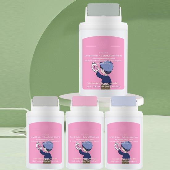 Настенная мини-краска, маленький валик, щетка для ремонта стен, паста для ремонта стен, прочная крышка, ремонт трещин, шпаклевка, валик, кисть для рисования, инструмент