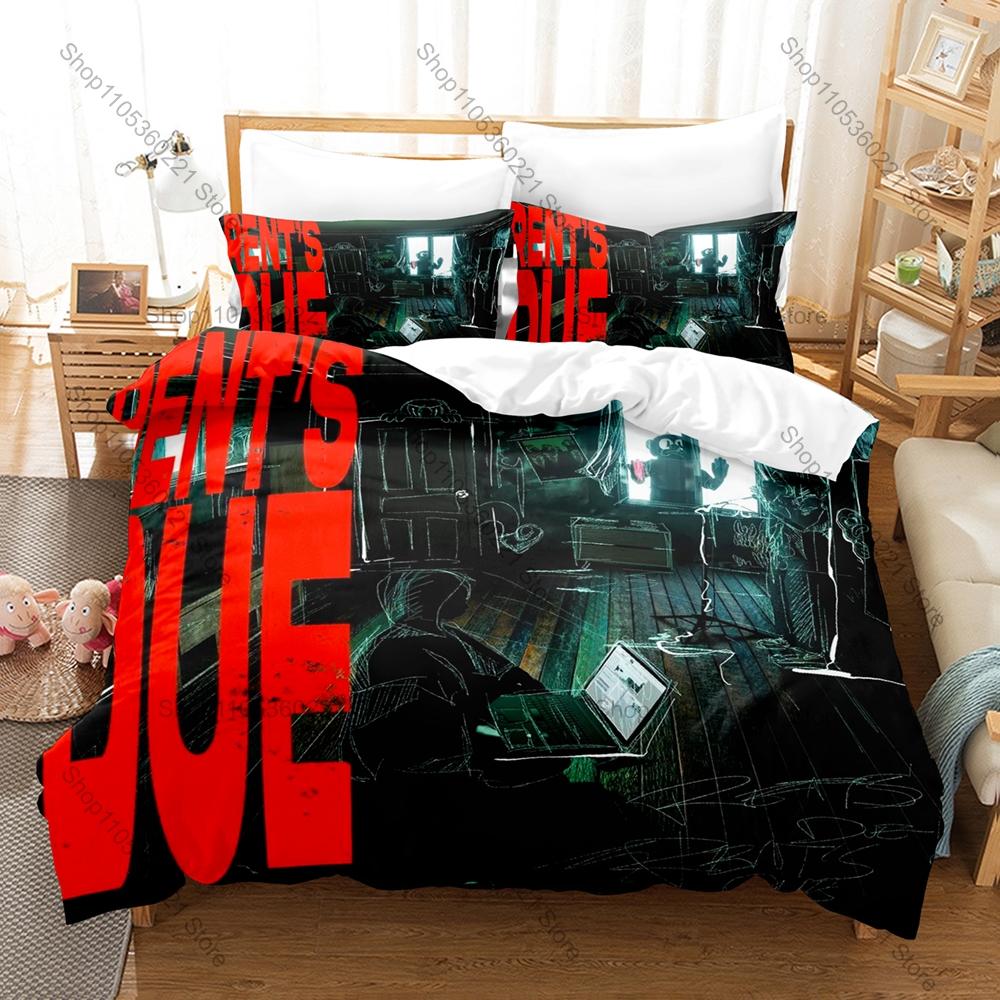 UK Drill Rap Style Duvet Cover + 2 Pillowcases, Nemzzz Printed Bedding Set Soft Material Bedroom Ornament & Holiday Gift