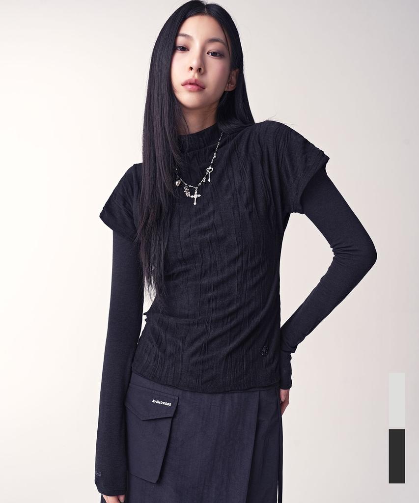 AVANDRESS Line & Drop Twin Set_2Colors