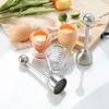 Kitchen Gadgets Eggs Stand Egg-Knocker Egg Shell Opener Egg Opener Egg Cup Boiled Eggs Holder