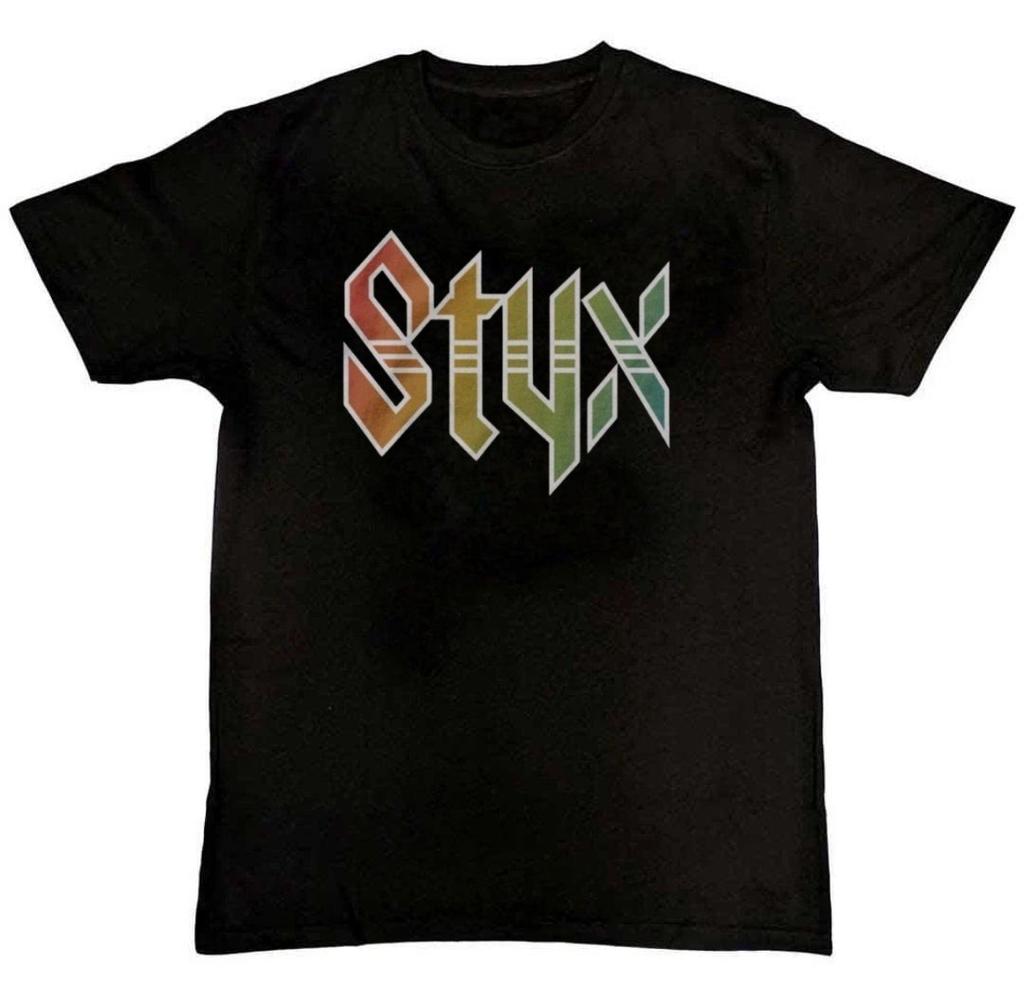 Styx Logo Music Concert Graphic Print Mens T-Shirt S-4XL