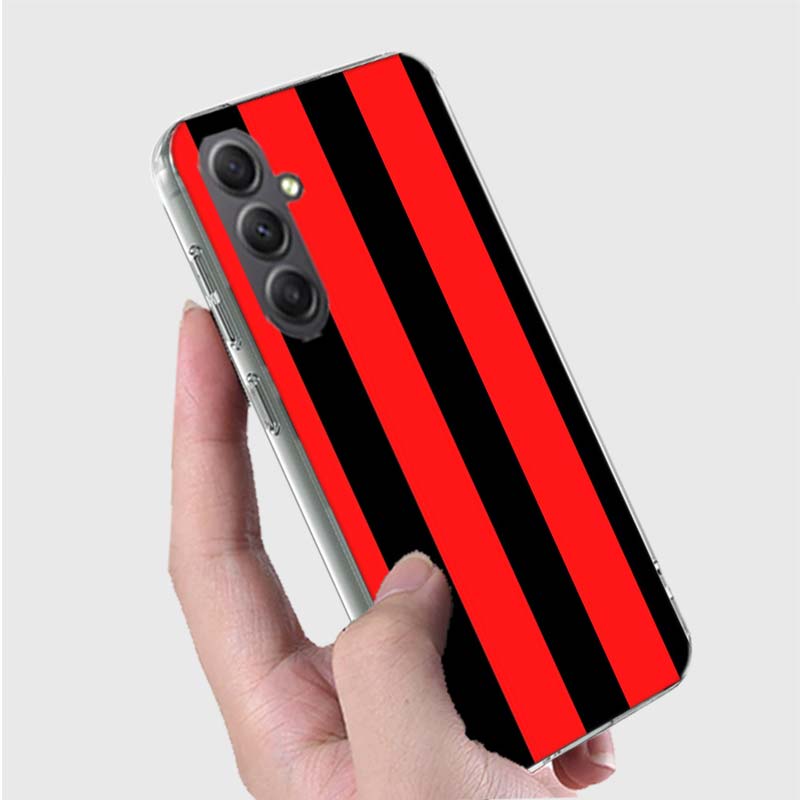 Стильный полосатый чехол для телефона Milan для Samsung A16 A26 A36 A56 A17 A03S A04S A02S A05S A50S A30 A20 A70S A40 A21 Galaxy Note
