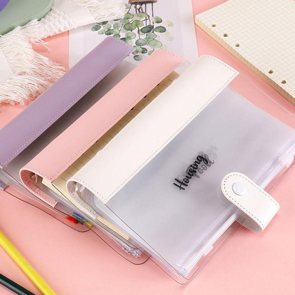 Portable Loose Leaf Notebook Cute Loose-leaf Hand Notebook Loose-leaf Refill Notebook Student