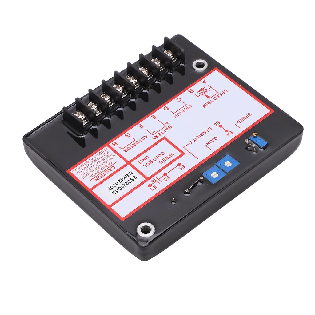 Панель управления регулятором двигателя генератора ESD2210 12 Электронный регулятор скорости генераторной установки DC12?24V