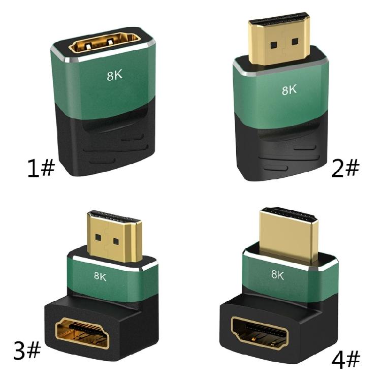 Удлинительный адаптер HDMI 8K, совместимый с HDMI 2.1, разъем «папа» — «мама»