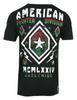 Футболка American Fighter Garrett Biker Черная футболка для спортзала Mma Off2Mi унисекс