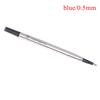 1Pc Exquisite Portable Rollerball Pen Refill Black/Blue Ink Medium Nib Universal Parker Quink Roller Ball