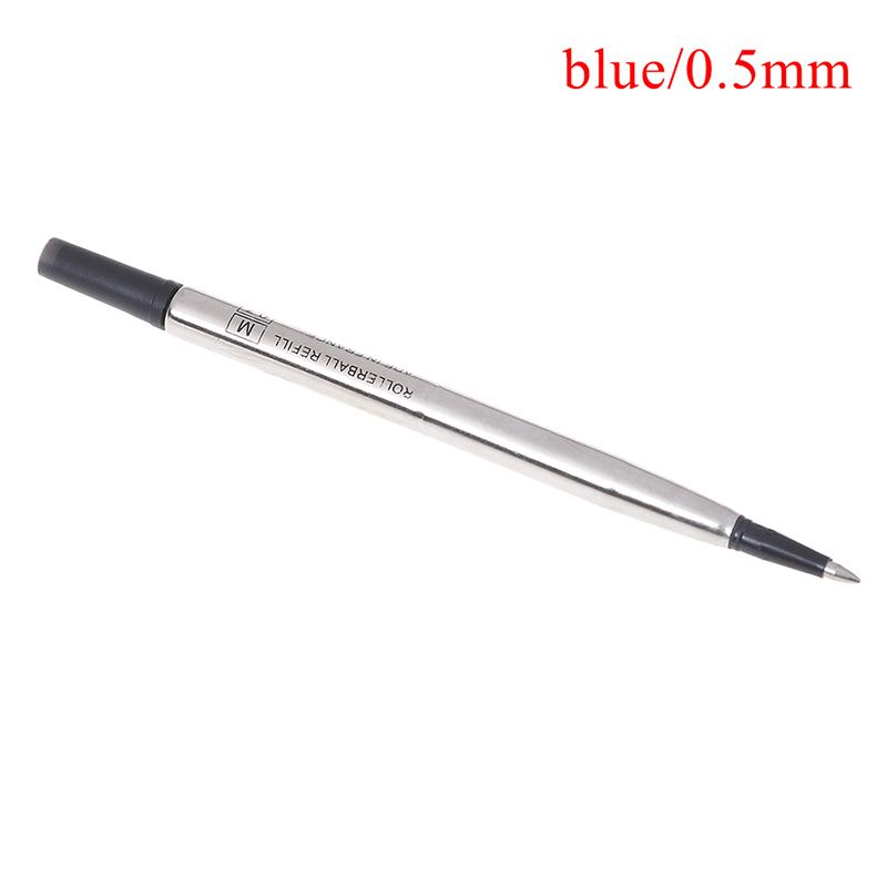 1Pc Exquisite Portable Rollerball Pen Refill Black/Blue Ink Medium Nib Universal Parker Quink Roller Ball