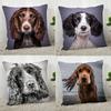 Pillowcase Cocker Spaniel Modern Home Living Room Decoration