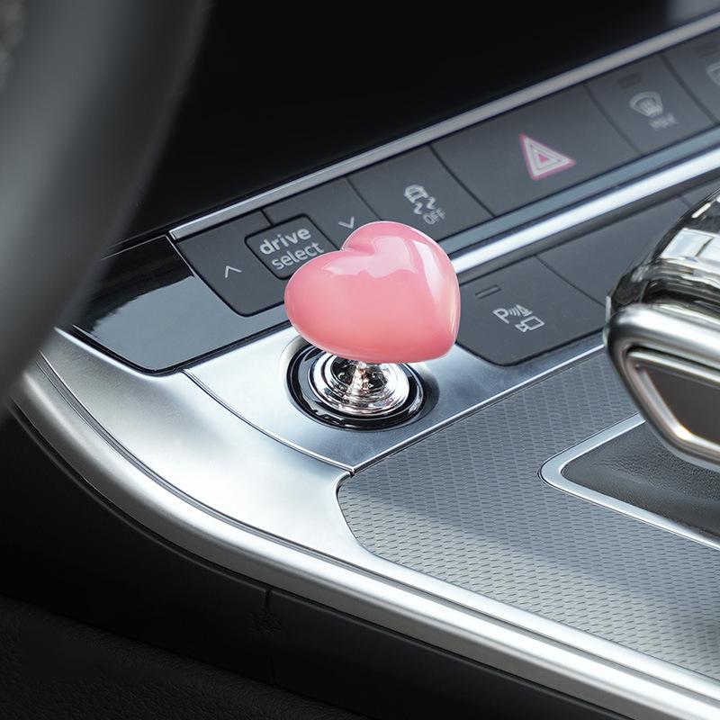 Car Start Button Cover Personalized Protective Case Creative Vehicle Ignition Switch Decoration Anti Scratch Durable Accessory for All Car Models