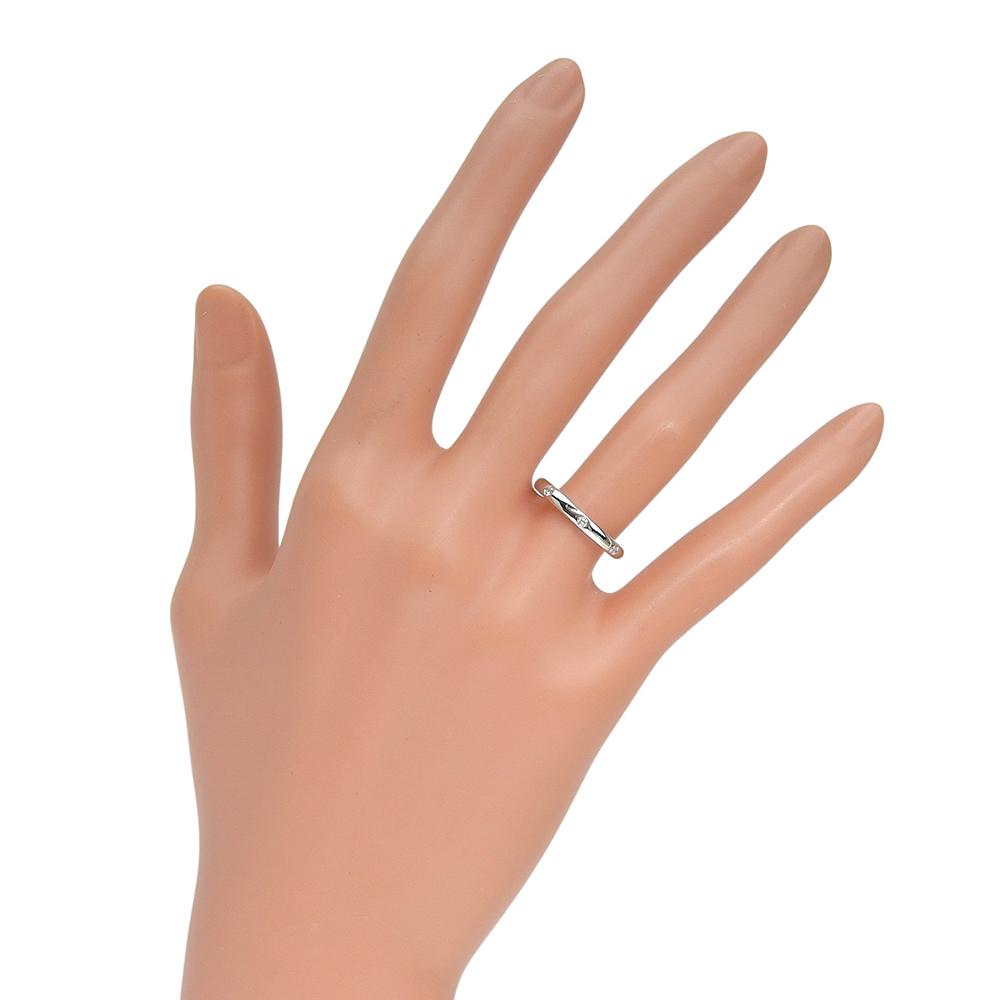 VAN CLEEF & ARPELS Кольцо Infini Etoile Платина 950 пробы/бриллиант № 4,9(Наш размер) 4,6 г. Использовали женщины.
