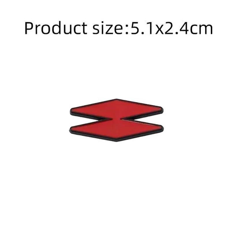 3D Metal GT RS Line Emblem Badge Rear Trunk Side Sticker Decals for Renault Logan Clio Megane Captur Twingo Duster Kadjar EE2