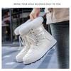 Wool Collar High Tube Warm Women's Waterproof Boots