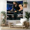 Roman Reigns2 Wall Decor Tapestry Art For Pet Memorial Birthdaywedding Party Backdrop Family Gift