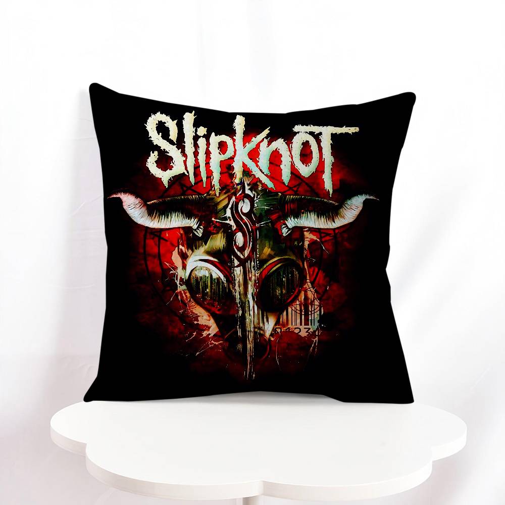 Slipknot Декоративная Подушка для Эстетики Комнаты Домашний Декор Спальня Диван Кровать Чехол на Подушку 45x45