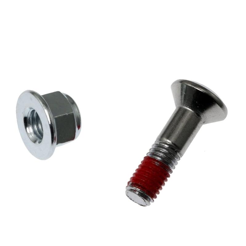 6 шт., болты звездочки для мотокросса, набор стопорных фланцевых гаек, винты для цепи M8x30, универсальные заглушки, совместимые с велосипедами для бездорожья