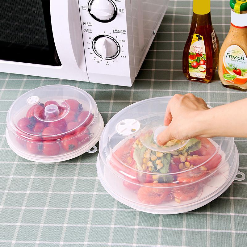 Anti Splatter Heating Sealing Cover Lid With Steam Vents Fresh-Keeping Plate Bowl Cover Stackable Microwave Splatter Cover