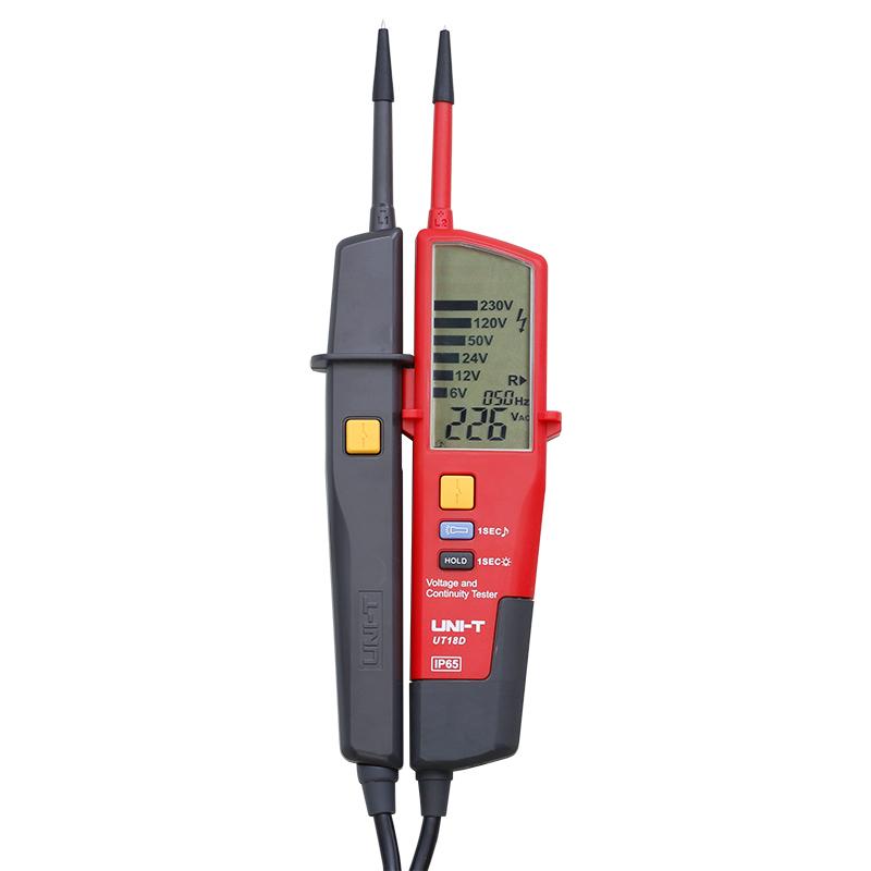 UNI-T UT15C UT18C UT18D Voltage Tester Probe Volt Indicator Meter Phase Sequence Continuity Voltage Detector Digital Multimeter