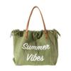 Retro Women Tote Bag Fashionable Canvas Shopping Handbag and Crossbody Bag