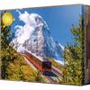 Puzzle Korea Swiss Mountains Scenery Jigsaw Puzzle, 1000 Pieces, Mixed Colors Jigsaw Puzzle, Childrens Games, Educational Toys