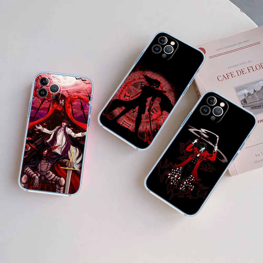 Hellsing Transparent Phone Case for Motorola Moto Edge 20 30 40 50 S30 Fusion Ultra Pro Neo Lite + G200 G23