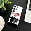 Комикс R-Rock Band G-gorillaz Чехол для телефона Samsung S26,S25,S24,S23,S22,S30,S21,Ultra,Plus,FE 5G Черный Мягкий чехол