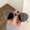 Fashion Glasses Fishing Metal Frame Shades Round Sun Glasses Women's Eyewear Women Men Sunglasses