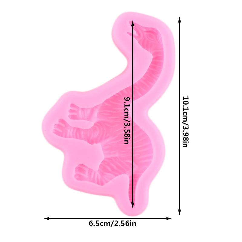Динозавры силиконовые формы из смолы DIY торт Кондитерские формы для помадки конфеты шоколадная клейкая паста украшения формы кухонные инструменты для выпечки