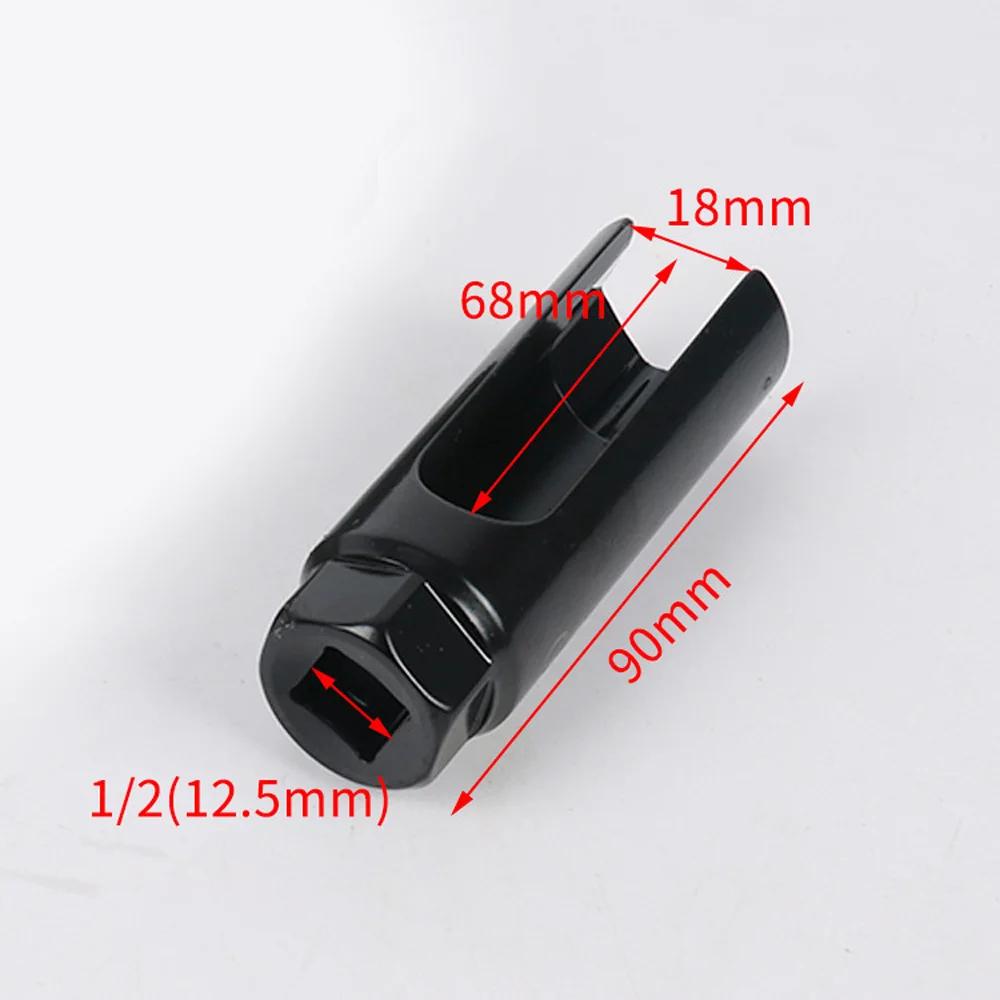 Универсальный кожух датчика кислорода Инструмент для снятия датчика кислорода Гнездо датчика кислорода с боковым вырезом для провода Автомобильные детали