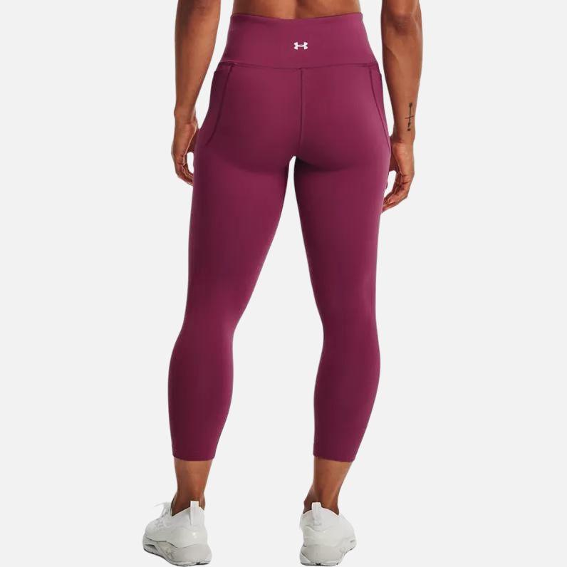 Under Armour Однотонные эластичные облегающие спортивные брюки для фитнеса женские плавки кварцево-розового цвета 1355915-678