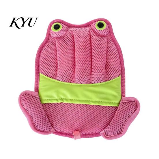 Cat Hair Removal Mitt 1Pc Pet Glove, Electrostatic Grooming Mitt, Frog Design, Upholstery Picker Breathable Mesh Lint Glove for Furniture Clothing Car