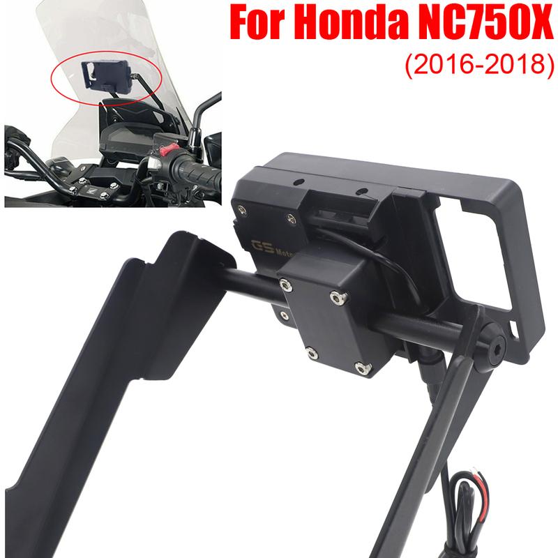 Motorcycle Stand Holder Phone Mobile Phone GPS Navigation Plate Bracket for Honda NC750X 2016 - 2020 2019 2018 NC750 X NC 750X