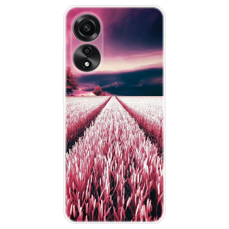 Для OPPO A58 A 58 4G чехол Мягкая силиконовая задняя крышка Мультяшный чехол для телефона Разнообразие