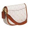 Coach Harley 22 Snap Closure Printed Coated Canvas And Glove Tanned Leather Handheld Crossbody Shoulder Bag Small Women handbags CR512-B4TXF