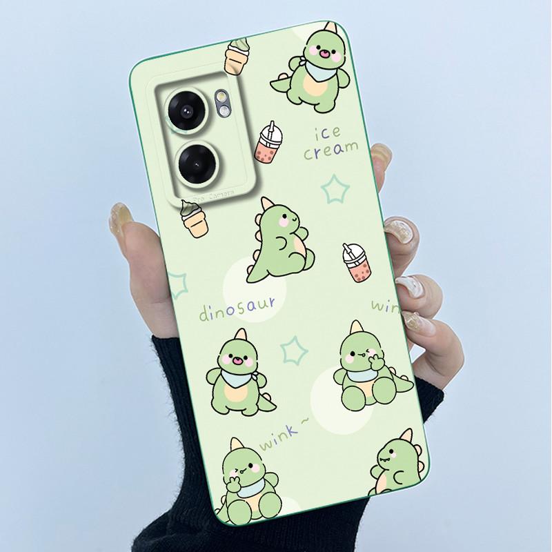 Case For Realme Narzo 50 5G V23 5G Q5i Cute Panda Sweet Cats Silicone Soft Back Cover RMX3572 RMX3571 Bumper Protective Casing