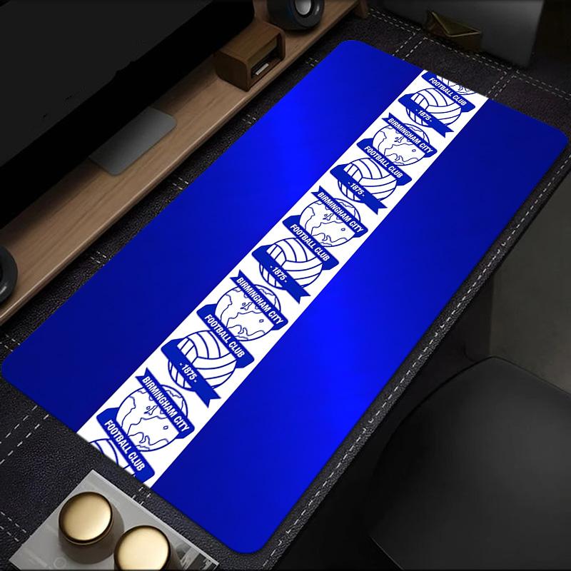 Birmingham City Football Club mouse pad, rubber base, esports desk mat, mouse pad for gamers and office use, gaming desk , easy to clean mat