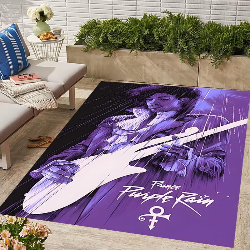 1pc Prince3 Design Area Rug - Non-Slip, Soft & Cozy Floor Mat for Living Room, Bedroom, Office - Indoor/Outdoor Decorative Carpet