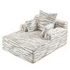 Premium Fabric Sofa Bed: Compact, Vacuum-Compressed 2-in-1 Sofa for Small Apartments