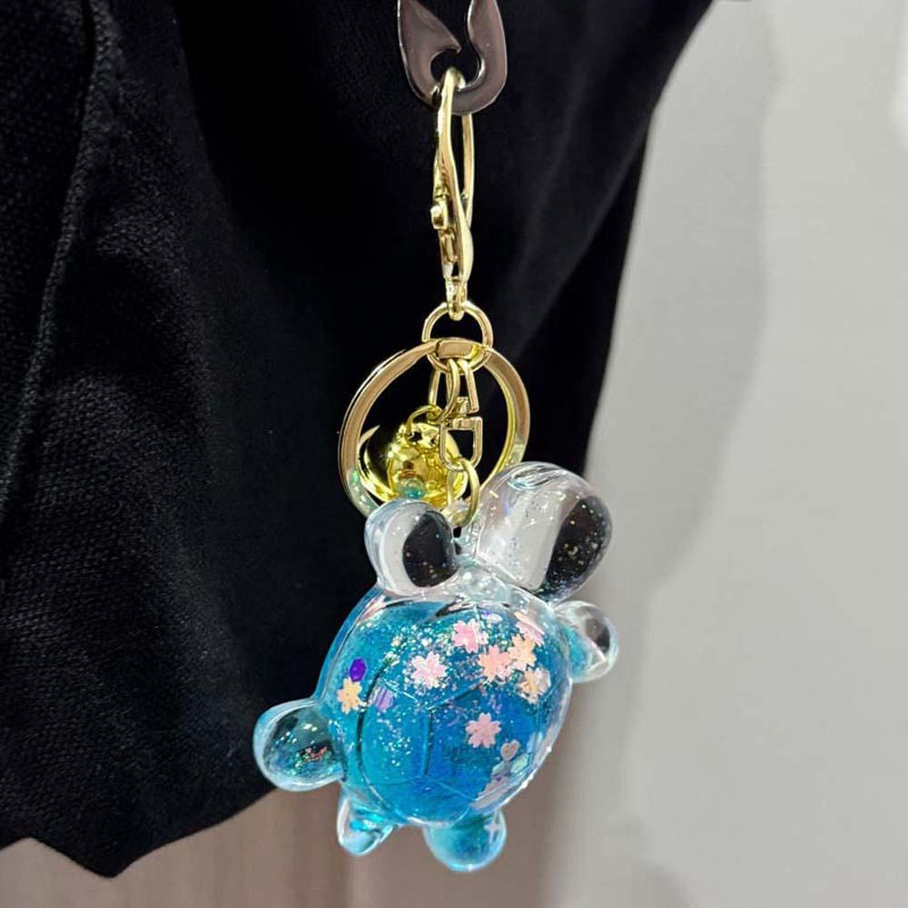 Акриловые украшения, куклы-черепахи конфетного цвета, блестящая черепаха, маленький орнамент, брелок в виде черепахи для девочек и мальчиков