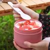 600ML Stainless Steel Lunch Box Hot Food Flask Soup Storage Vacuum Thermal Jar Thermos Containers Bento Lunch Boxes For Kids