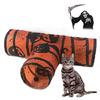 Cats Tunnel Tube Compactable Foldable Tunnels Toy for Indoor Rabbits Pet