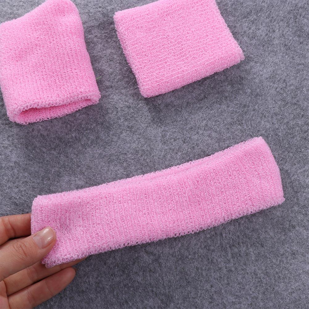 Tennis Headwrap Basketball Wrist Band Sweatband Sweat Headband Wristband Mens Sports Headband