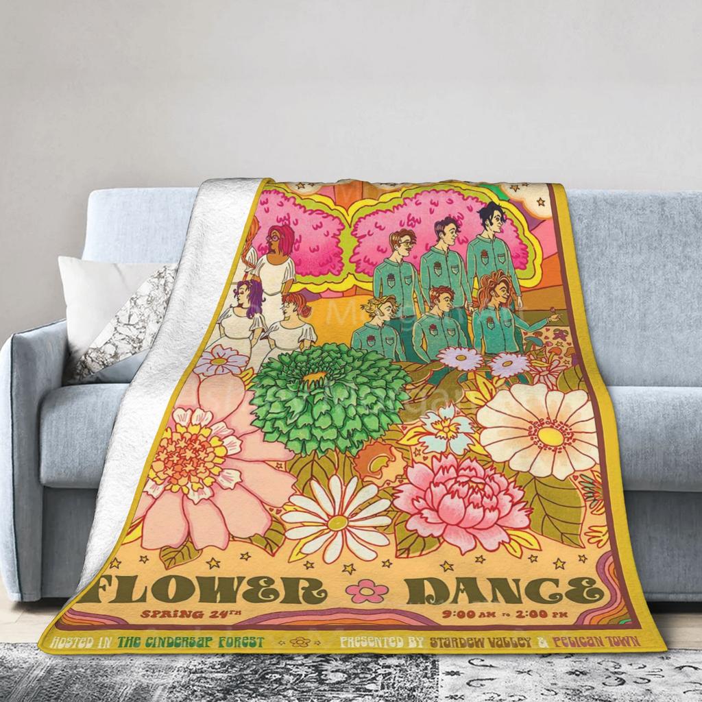 Фланелевые одеяла Stardew Valley Greenhouse Зимнее мягкое одеяло для детей и взрослых, для дивана, кресла, эстетичное покрывало, чехол для дивана