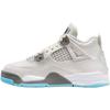 Air 4 Retro PS Blue Chill Photon Dust Детские кроссовки HV4682-014