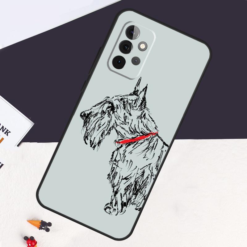 Westie Scottie Scottish Terrier Case For Samsung Galaxy A53 A15 A22 A52 A32 A54 A14 A16 A26 A36 A56 A55 A35 A05 A06 A33 A13