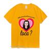 Новая Белла Где Ты Была Loca Футболка Сага Сумерки Футболка Джейкоб Блэк Loca Граффити Футболка Унисекс Унисекс Футболка