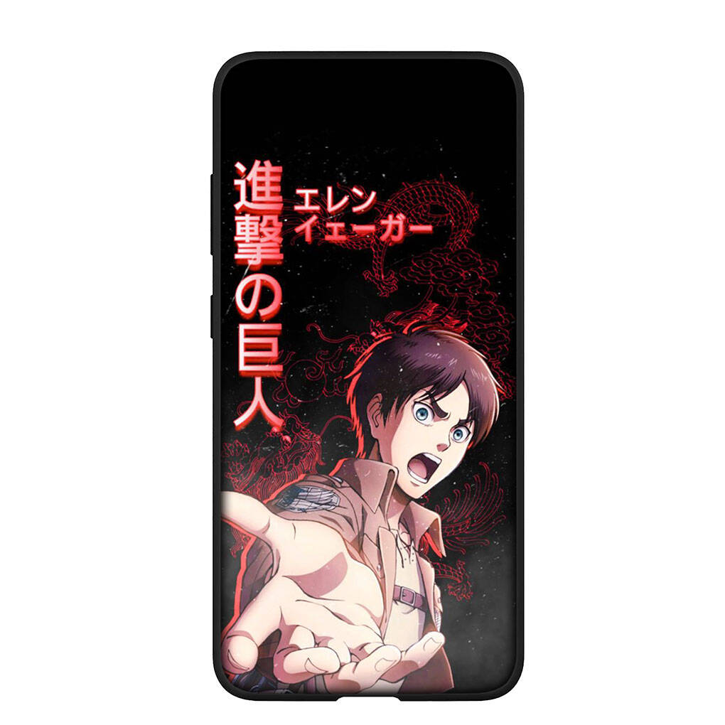 Чехол для телефона для iPhone 17 16 15 Xiaomi Poco F8 F7 X7 X6 M8 C85 C75 C71 Redmi Note 14 13 12 11 Pro Max A4 14C 13C 15C Аниме Леви Атака Титанов