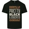 African Unisex Pretty Black Educated Unisexs Light Cotton TShirt