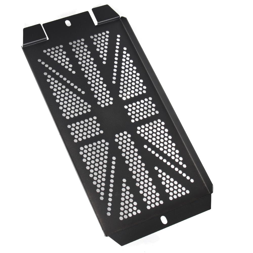 Бак для воды, защита радиатора, модификация мотоцикла для 2017+ Triumph Bobber, черный T120 T100, защитная крышка, аксессуары из нержавеющей стали